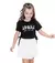 Conjunto Infantil Blusa Cropped E Saia Trick Nick - comprar online