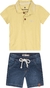 Conjunto Masculino Infantil Camisa Polo e Bermuda Jeans - comprar online