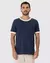 Camiseta Masculina Regular Gola Retilínea Em Piquet Stretch - Malwee