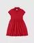 Vestido Polo Infantil Acinturado Em Piquet Stretch Malwee Kids - comprar online