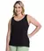 Regata Feminina Plus Size Visco Tricot Secret Glam - comprar online