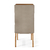 Mesa de Jantar Rute 160cm com 4 Cadeiras - Off White/Carvalho Nobre - loja online