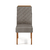 Imagem do Mesa de Jantar Rute 160cm com 6 Cadeiras - Off White/Carvalho Nobre
