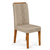 Mesa de Jantar Celeste 160cm com 6 Cadeiras - Off White/Carvalho na internet
