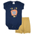 Conjunto Body + Short para Bebês Meninos