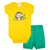 Kit 4 Conjuntos Body + Short para Bebês Meninos - Brasil Kids | Conforto e Qualidade em Moda Infantil