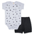 Kit 4 Conjuntos Body + Short para Bebês Meninos - Brasil Kids | Conforto e Qualidade em Moda Infantil