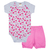 Imagem do Kit 4 Conjuntos Body + Short para Bebês Meninas