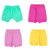 4 shorts bebe menina