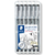 STAEDTLER FINELINER PIGMENT LINER EST 4 E 2 UN GRATIS