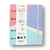 CADERNO CRIATIVO ARGOLADO OFFICE DUO PASTEL BLOCK PAUTADO & PONTADO A5 SPORT