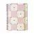 CADERNO ESPIRAL MELISSA PAUTADO 20X28 CASA DAS ABELHAS ROSE 80 FLS