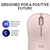 MOUSE LOGITECH M240 SILENT ROSE SEM FIO - comprar online