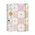 CADERNO ESPIRAL MELISSA PAUTADO 20X28 CASA DAS ABELHAS ROSE 80 FLS - comprar online