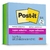 POST-IT COLECAO OASIS 76X76MM PCT C/03