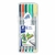 CANETA STAEDTLER FINELINER TRIPLUS DINO EST 6 CORES