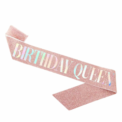 Banda de Glitter Birthday Queen - comprar en línea