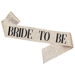 Bandas Glitter Bride to be en internet