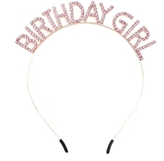 diademas de pedreria Birthday Girl en internet