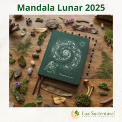 Livro Agenda Mandala Lunar 2025