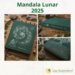 Livro Agenda Mandala Lunar 2025 na internet