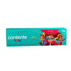 Imagem do Pasta de dente Infantil Vegana - Contente Kids Super Heróis - 50g