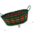 CESTA DE BAMBU OVAL COM ALÇA 33CM - comprar online