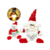 PAPAI NOEL/BONECO DE NEVE COM LUZ