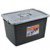 CONTAINER ORGANIZADOR PRETO 50LTS C/ RODAS