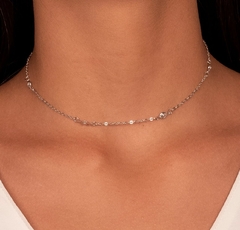 CHOCKER CRISTAIS BRANCO - Lu Romano Acessórios