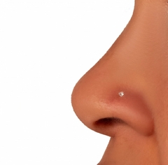 PIERCING DUPLO MICRO ZIRCÔNIA PRATA - comprar online