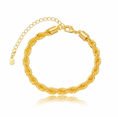 PULSEIRA CORDÃO BAIANO DOURADO