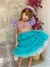 Vestido infantil tema ariel.