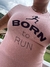 Camiseta Born to Run baby look rosa - comprar online