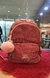 Mochila escolar brilho rosa