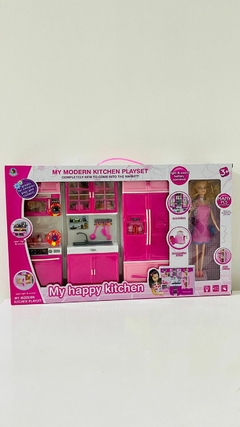 SET BARBIE JUEGO DE COCINA J755