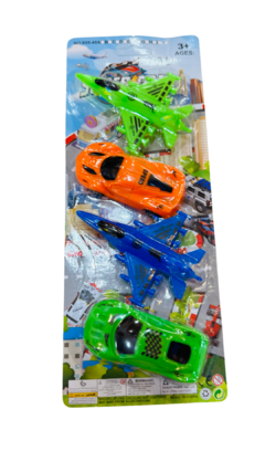 SET CARROS Y AVION 888-48F