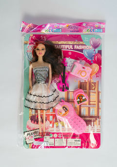 BARBIE CON TELEFONO Y VIOLIN KQ176