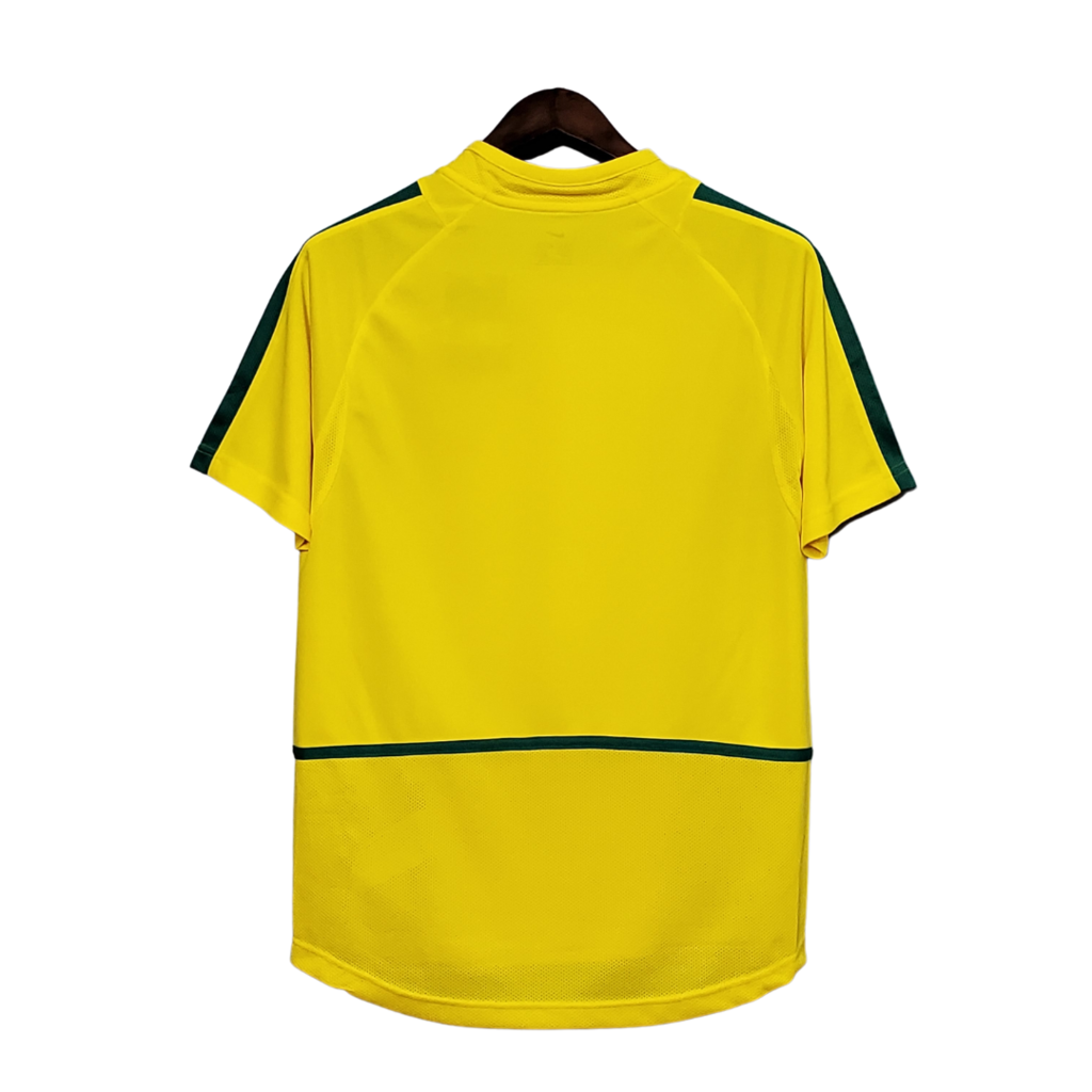 Blusa Seleção Brasil Treino 20/21 Nike Masculina - Preto+Amarelo