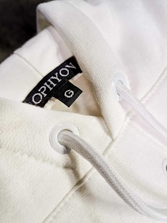 Moletom Off White Canguru - ophyon