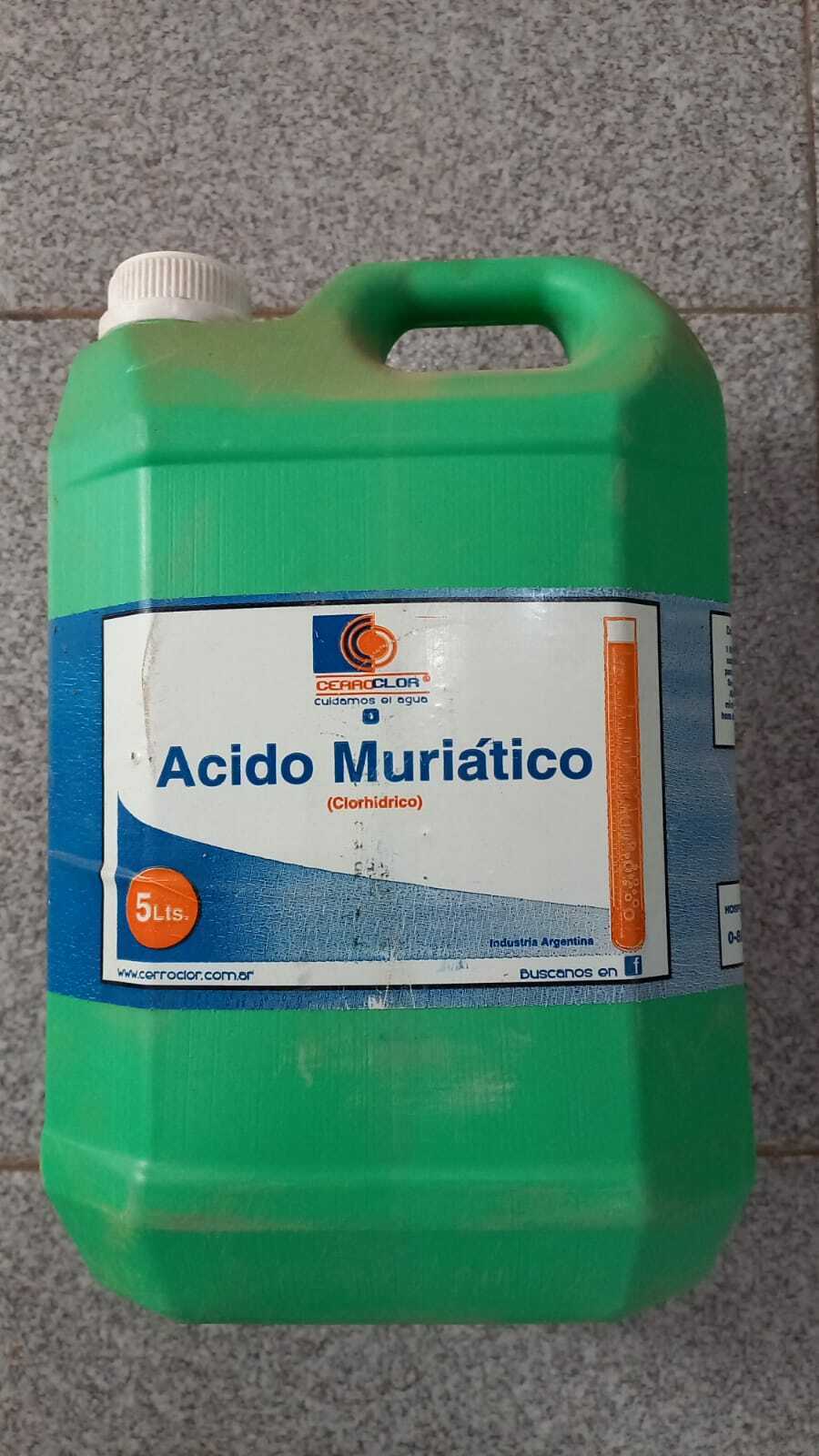ACIDO MURIATICO X 480 ML
