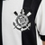 Kit Infantil Corinthians III 24/25 - BRANCA E PRETA - Chute Certo Store | Camisa de Time