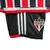 Kit Infantil São Paulo II 23/24 Adidas - Preto com detalhes em vermelho e branco - Chute Certo Store | Camisa de Time