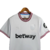 Camisa West Ham II 23/24 - Torcedor Umbro Masculina -Branca com detalhes vinho e preto - Chute Certo Store | Camisa de Time