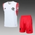 Conjunto Curto de Treino Flamengo Regata Branco 2023