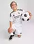 Conjunto Infantil Adidas Real Madrid I 2024/25 - Branco - Teamfutbr | Artigos esportivos 