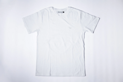 REMERA ALGODON PURO BLANCA