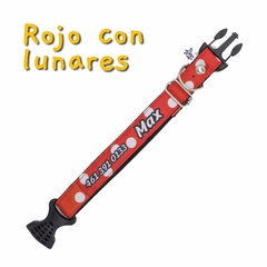 Rojo con lunares