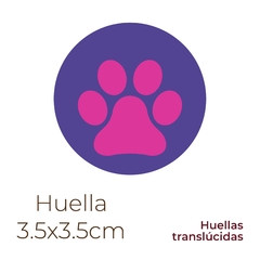 Huella morada / rosa