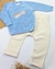 Conjunto bebê - Azul estrela - comprar online